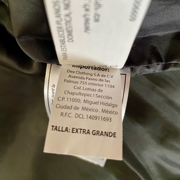 Dex Faux Leather Black Mini Puffer Jacket NWOT - Picture 11 of 11